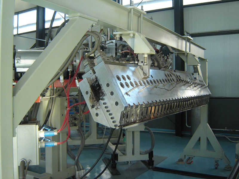 Máquina de folha de drenagem HDPE