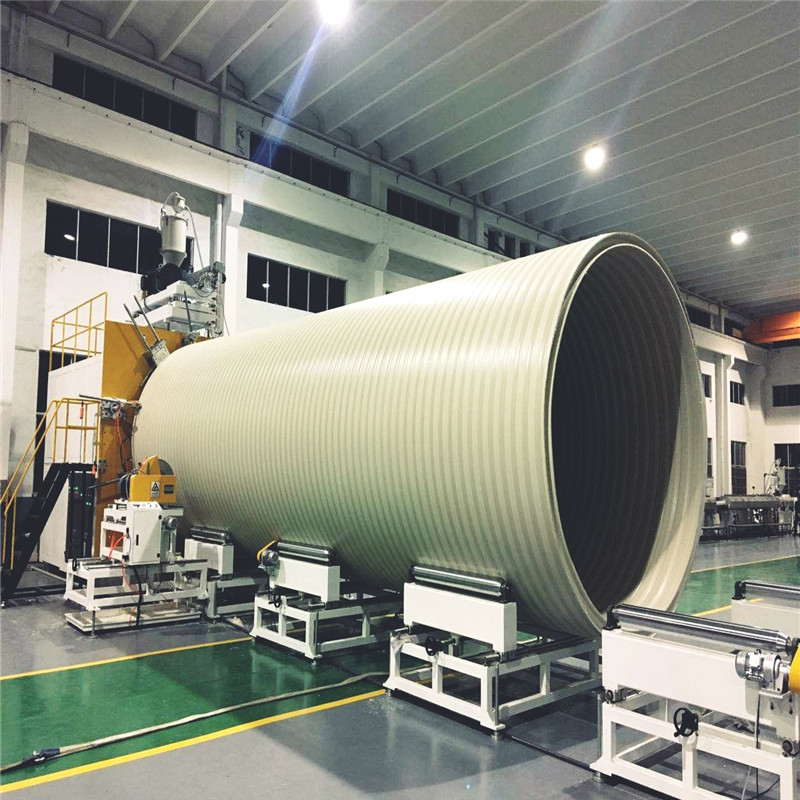 Linha de tubulação de poluição de drenagem de grande diâmetro HDPE