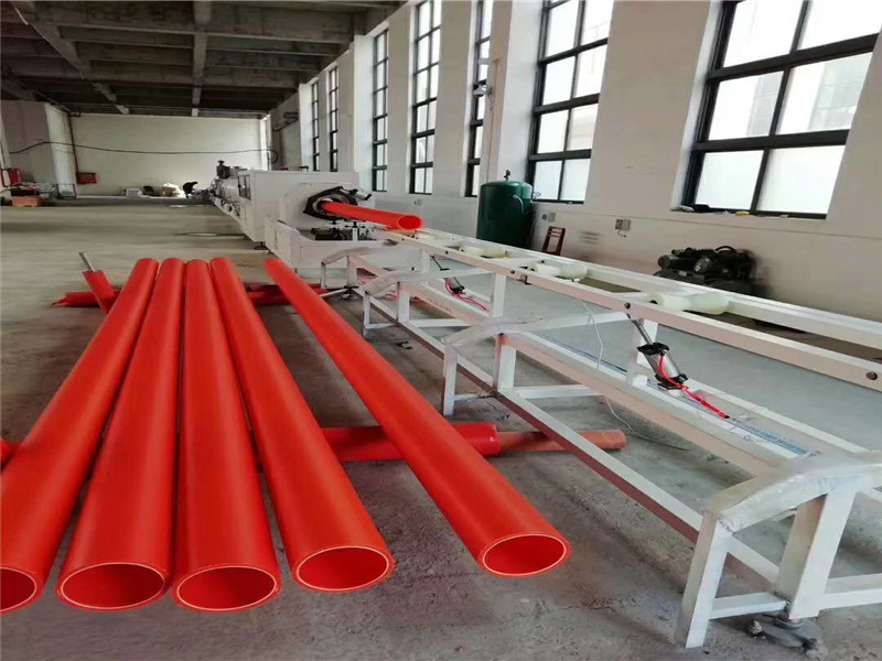 Linha de produção de tubos de fornecimento de gás PE