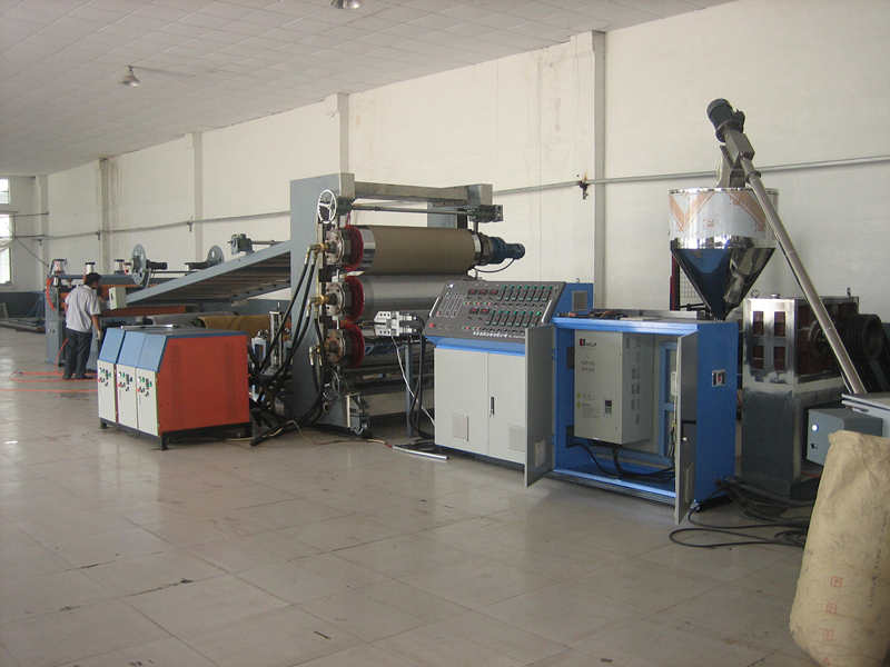 Máquina de folha à prova d'água de plástico