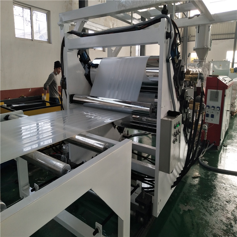 Linha de extrusão de filme de chapa de termoformagem PP PS PET PLA/máquina de fabricação